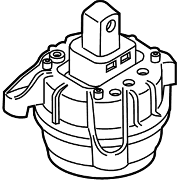 BMW 22-11-6-786-528 Engine Mount Right