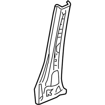 Honda 64620-SJC-B00ZZ Pillar, L. Center (Inner)