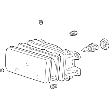 Toyota 81110-35231 Headlamp Assembly