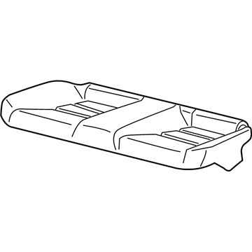 Honda 82137-T3L-A01 Pad, RR. Seat Cushion