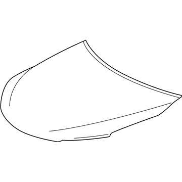 Toyota 53301-06160 Hood