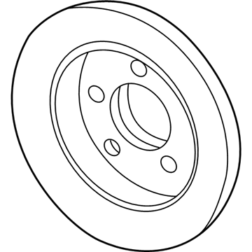 Ford YF1Z-1V125-DB Rotor