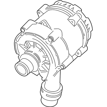 BMW 11-51-8-482-744 Auxiliary Water Pump