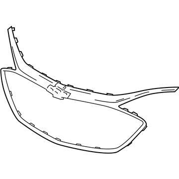 GM 84473374 Malibu Front Grille