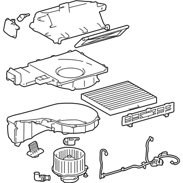 Hyundai 97211-2D150 Blower Unit