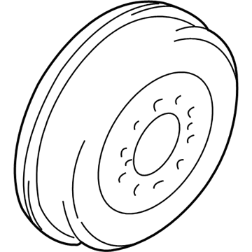 Toyota 42431-04051 Drum