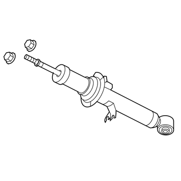 Nissan E6111-1EA0D ABSORBER Kit-Shock, Front