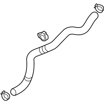 Toyota 16572-WB001 Lower Hose