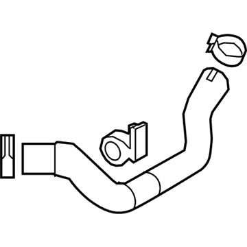 Toyota 16571-WB001 Upper Hose