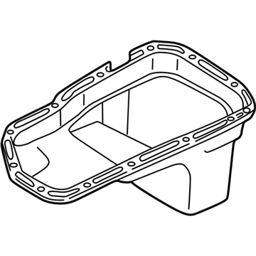 Nissan 11110-86G06 Pan Assy-Oil