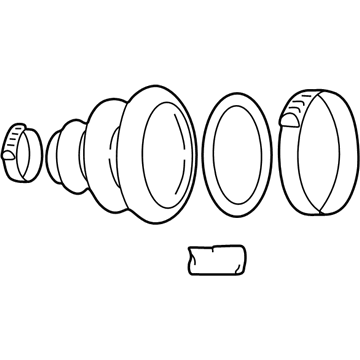 Mopar 5073989AA Boot-Half Shaft