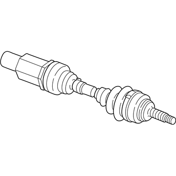 Mopar 5074002AA Front Drive Shaft