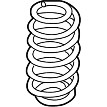 Hyundai 55350-F2DA0 Spring-Rear