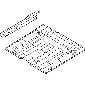 Hyundai 65100-2S400 Panel Complete-Front Floor