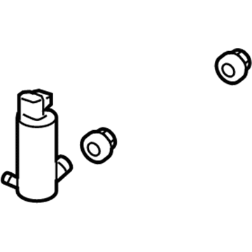 GM 22818728 Front Washer Pump