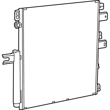 Mopar 68322496AC CONDENSER-Air Conditioning