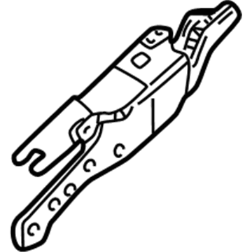 BMW 41-61-7-028-577 Left Engine Hood Hinge