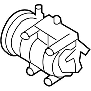 Hyundai 97701-2H140 Compressor Assembly