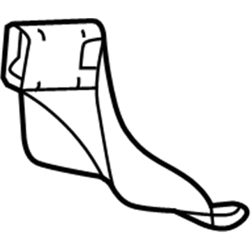 Toyota 73580-0E050-A0 Outer Buckle