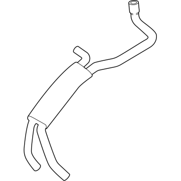 Toyota 16260-37170 Hose Assembly