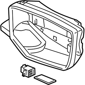 Honda 76206-TP6-A11 Set, R. Housing