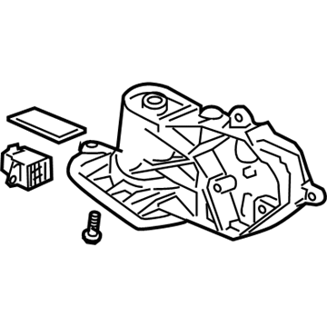 Honda 76257-TP6-A21 Bracket, R. (R.C.)(Memory)