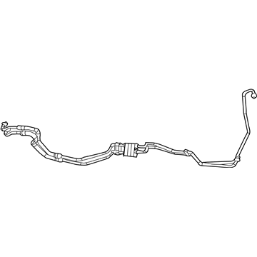 Mopar 55038164AG Hose Assembly-Oil Cooler Pressure And Ret