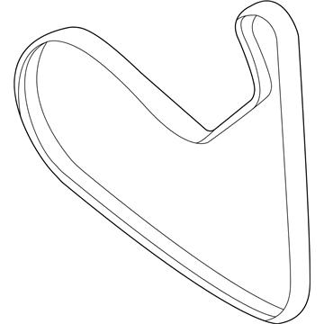 BMW 11-28-8-638-716 RIBBED V-BELT