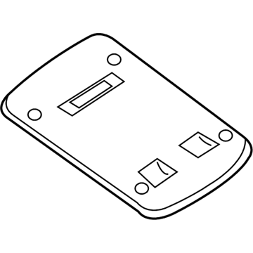 Infiniti 96916-7S608 Base Console Floor, Rear