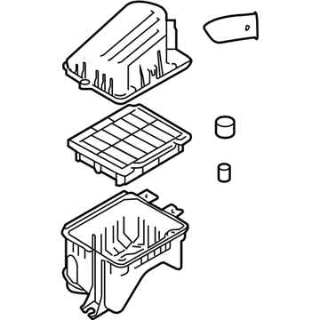 GM 96814238 Air Cleaner Assembly