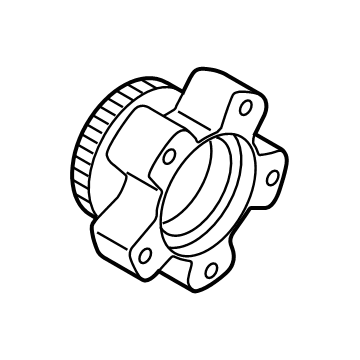 Ford CK4Z-1A034-B Rear Hub & Bearing Assembly