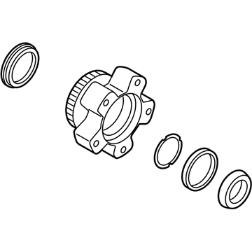 Ford CK4Z-1109-D Rear Hub & Bearing Assembly