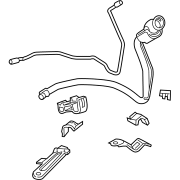 Lexus 77210-48390 Pipe Assembly, Fuel Tank