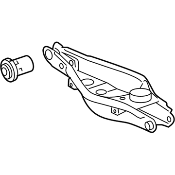 Lexus 48740-42010 Rear Suspension Control Arm Assembly, No.2 Left