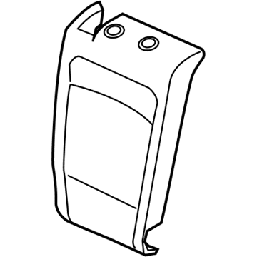 BMW 52-20-2-992-069 Left Backrest Upholstery