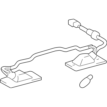 Lexus 81270-48011 Lamp Assy, License Plate