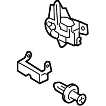 Hyundai 81130-4R000 Latch Assembly-Hood