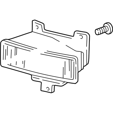 Ford 2L1Z-15201-AB Fog Lamp Assembly