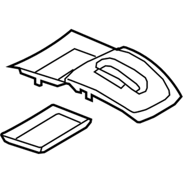 Nissan 96941-6FL2A Finisher-A/T Indicator, Console