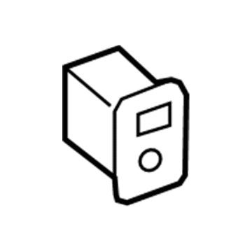 Nissan 28023-4BA0B Aux Jack-Audio