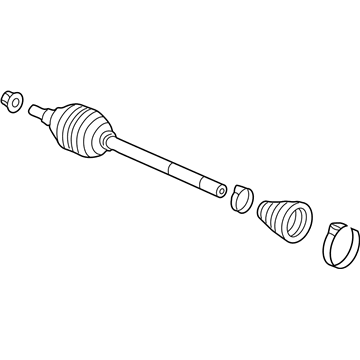 Honda 44010-S84-A00 Driveshaft Set, Passenger Side