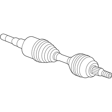 GM 84245815 Axle Assembly