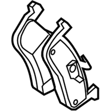 Ford CL1Z-2200-A Rear Pads