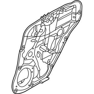 Kia 83481B2000 Panel Assembly-Rear Door Module