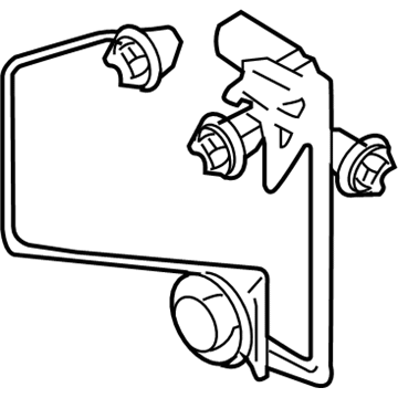 Ford 8A8Z-13410-A Socket & Wire