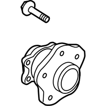 Nissan 43202-JG21A Hub Assembly Rear