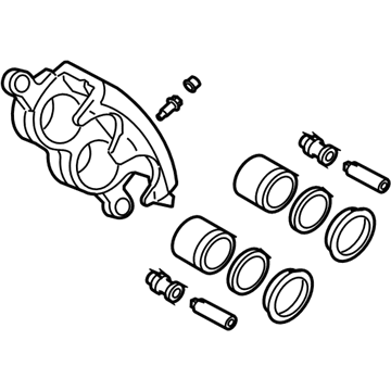 Mopar 5104758AA CALIPER-Disc Brake