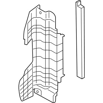 Kia 29134A7000 Guard-Air, RH