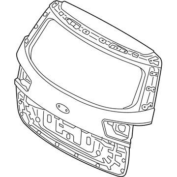 Kia 73700A9020 Panel Assembly-Tail Gate