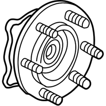 GM 84856648 Hub & Bearing